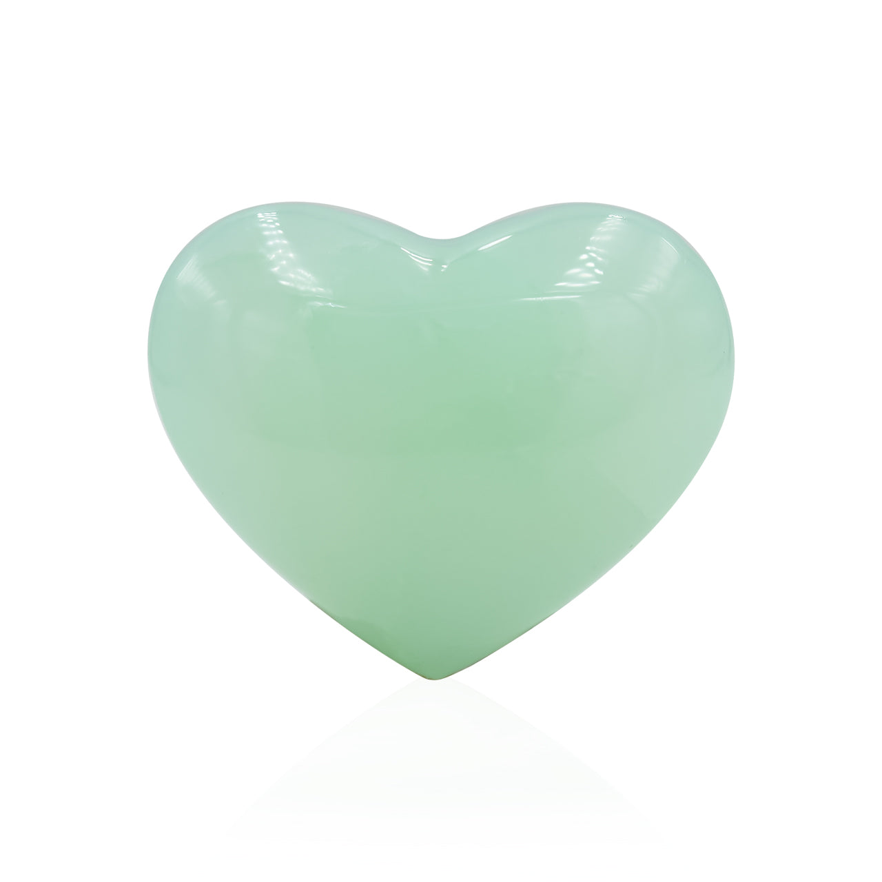 Chrysoprase Heart 20-23 mm