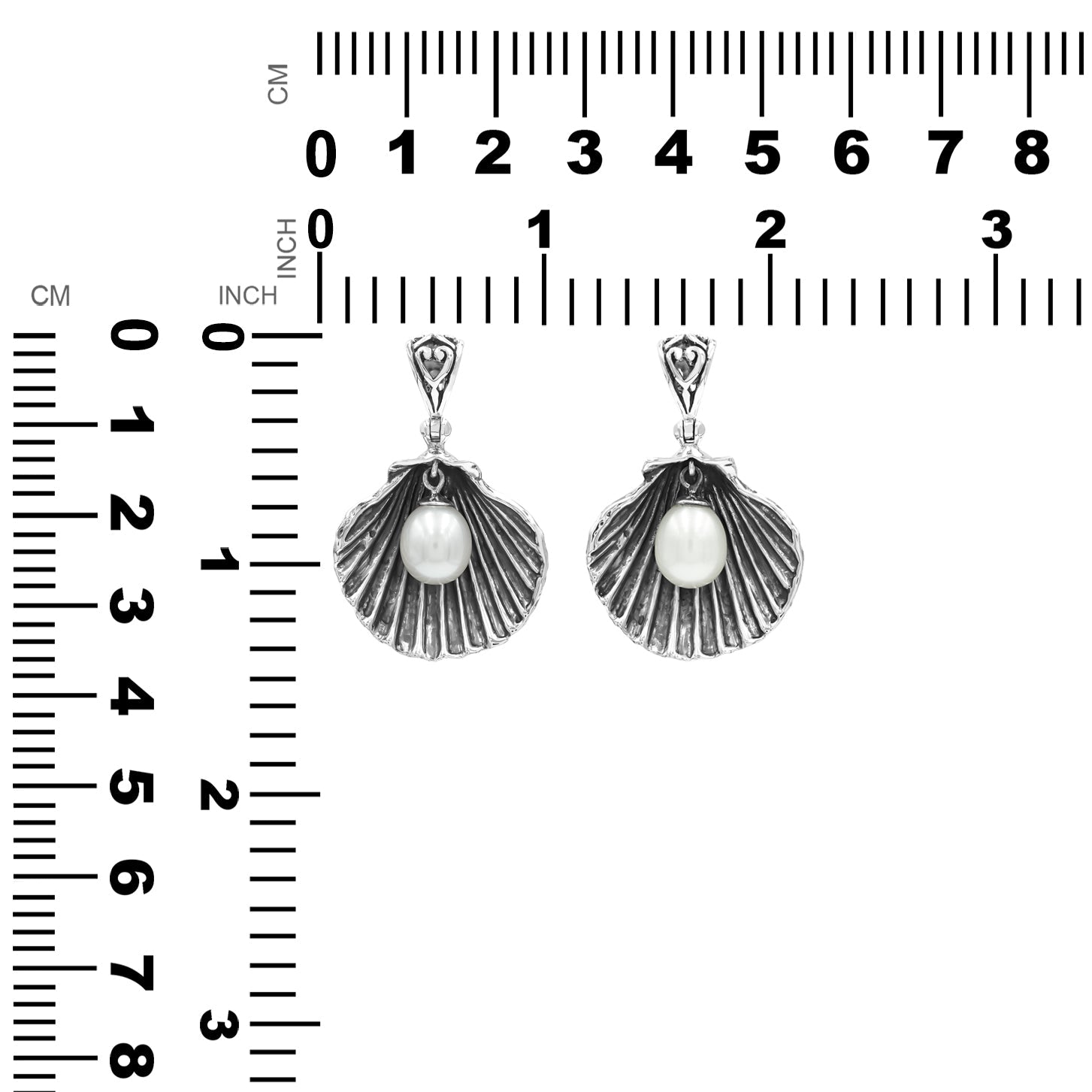 Seashell Pendant with Freshwater Pearl