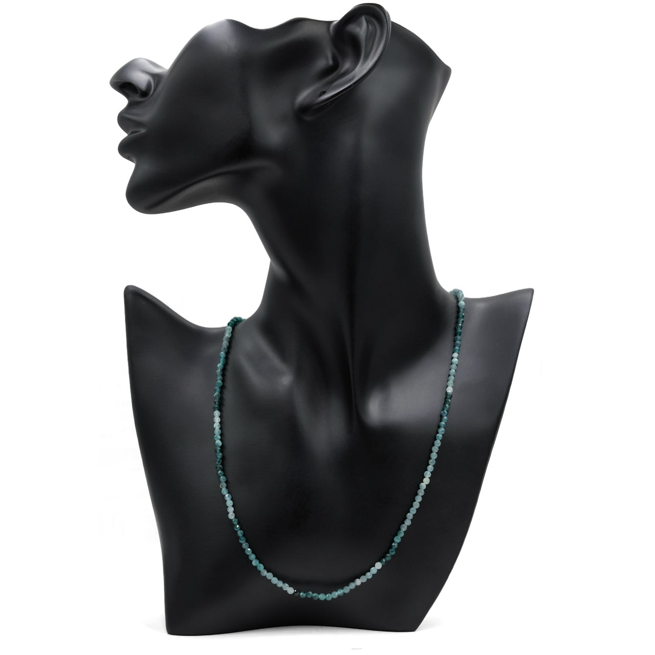 Starborn Grandidierite Faceted Bead Chain Necklace