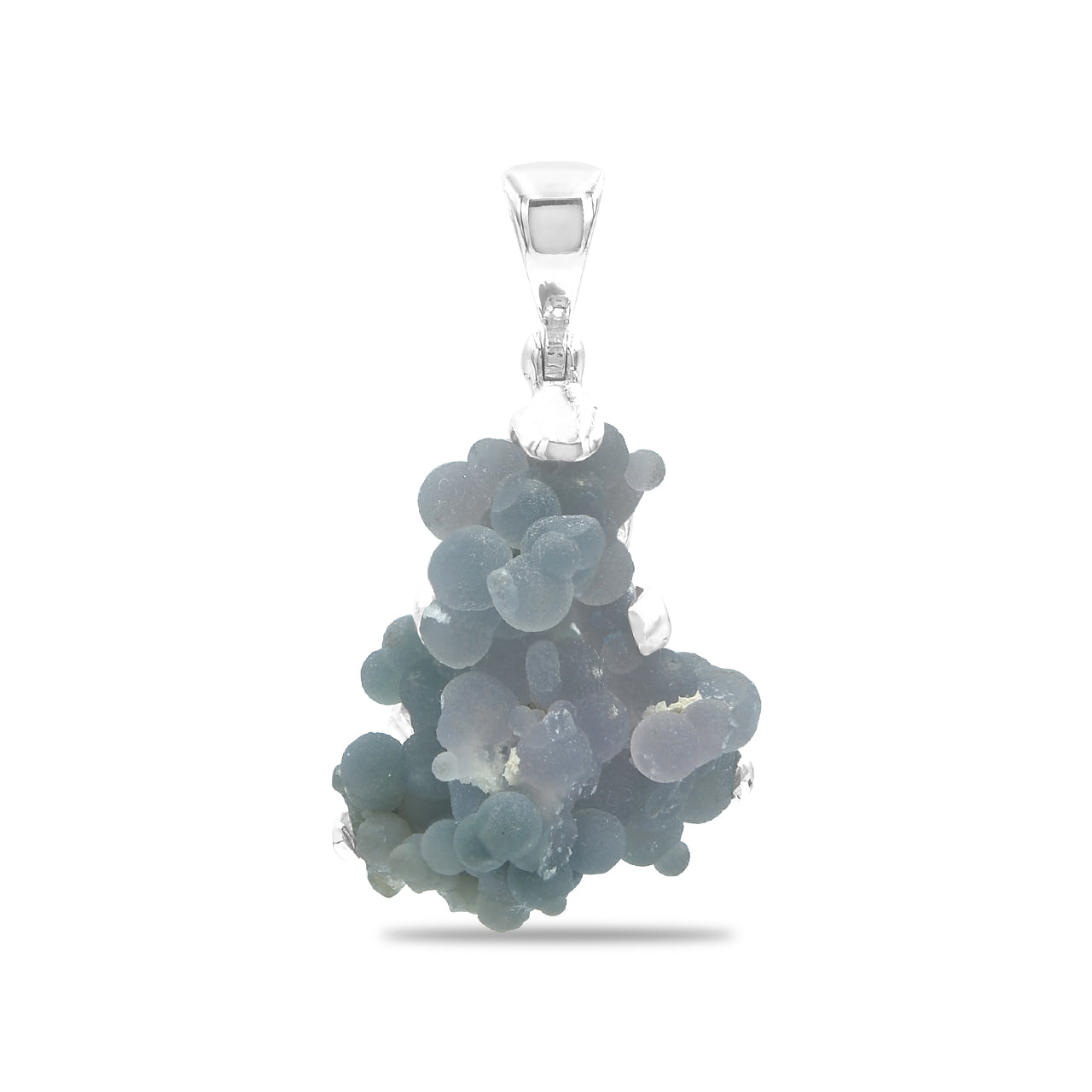 Colgante Starborn de calcedonia uva en plata de ley