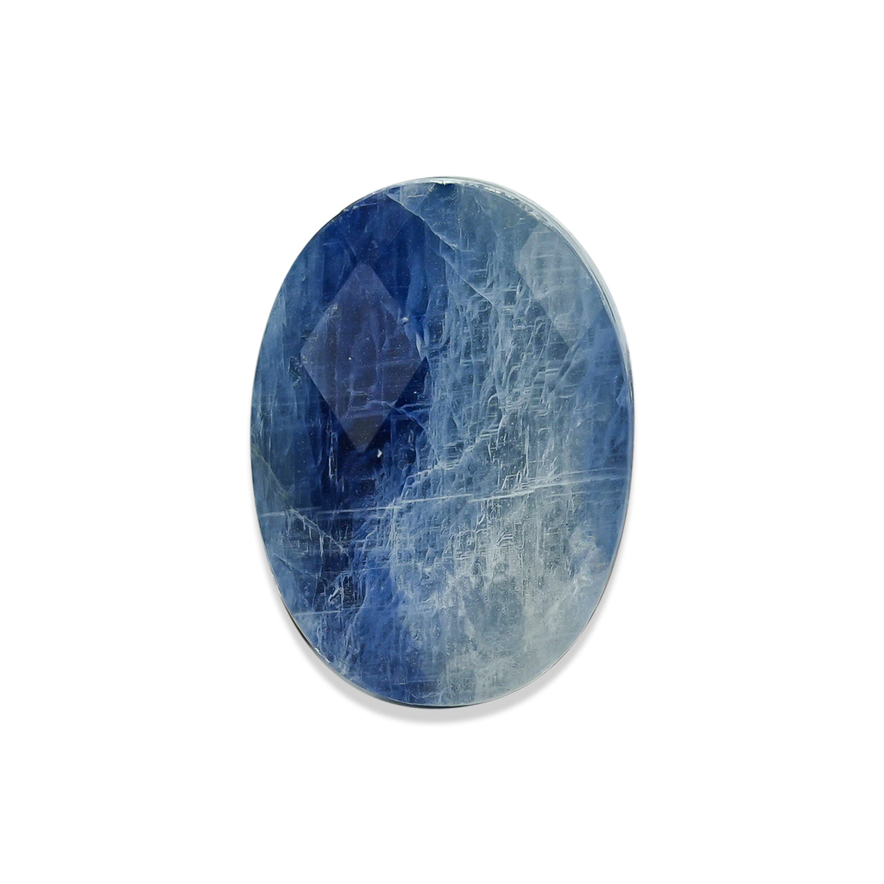Starborn Faceted Kyanite Doublet Oval Cabochon - 1 Piece