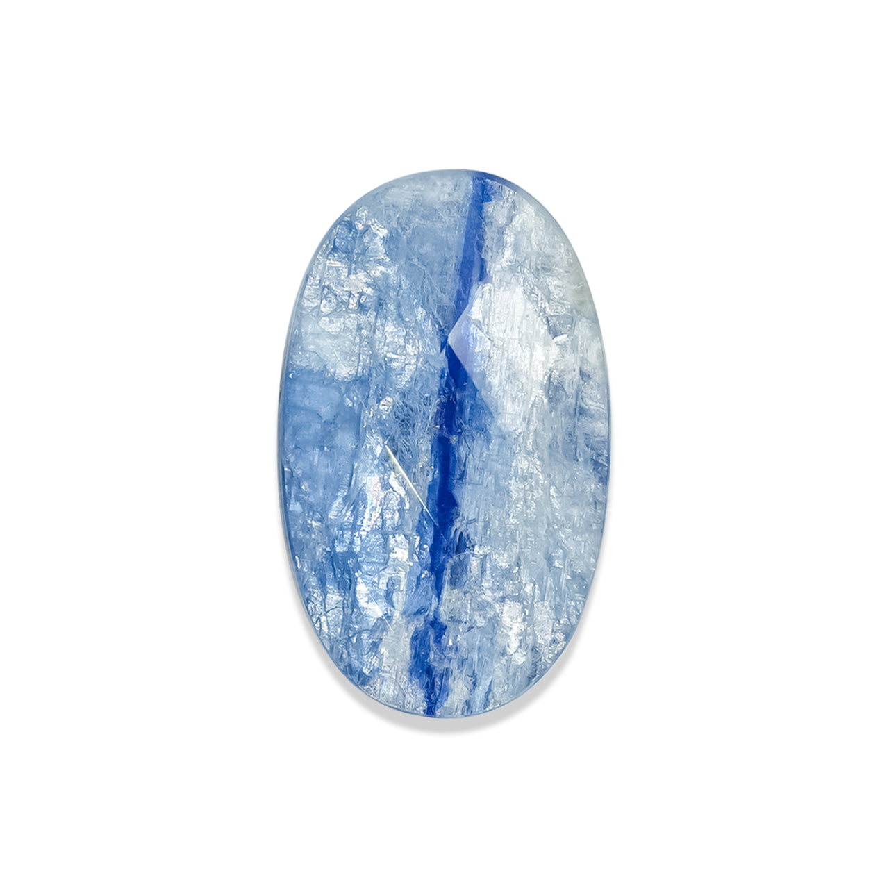 Starborn Faceted Kyanite Doublet Oval Cabochon - 1 Piece