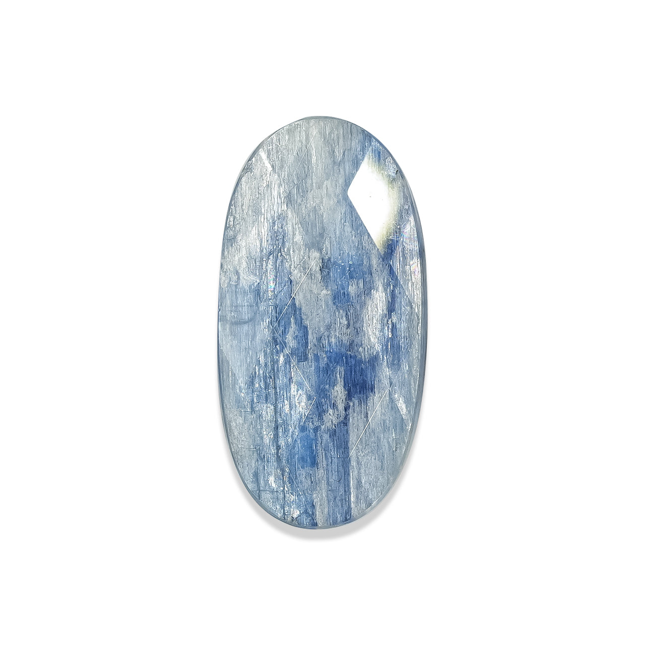 Starborn Faceted Kyanite Doublet Oval Cabochon - 1 Piece
