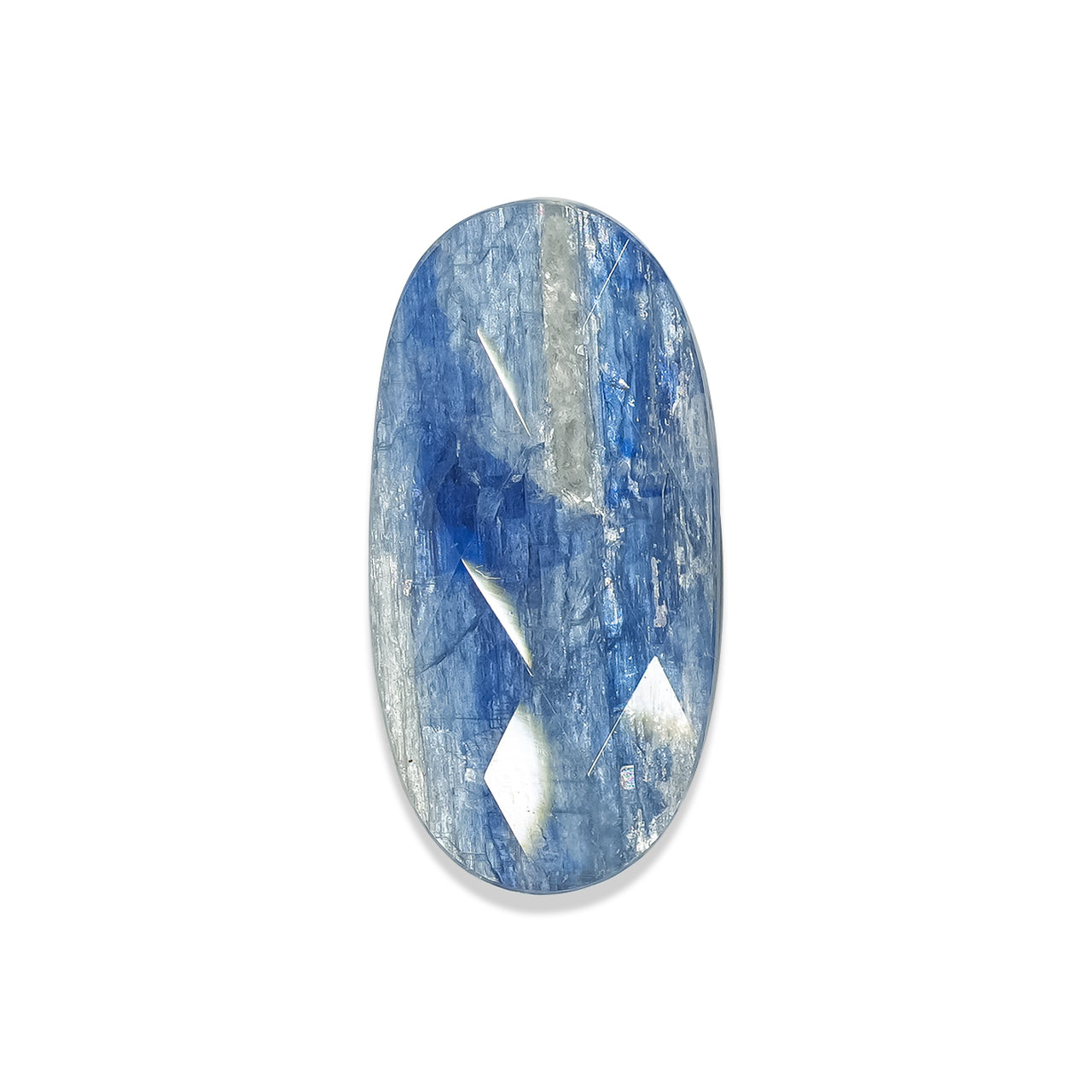 Starborn Faceted Kyanite Doublet Oval Cabochon - 1 Piece