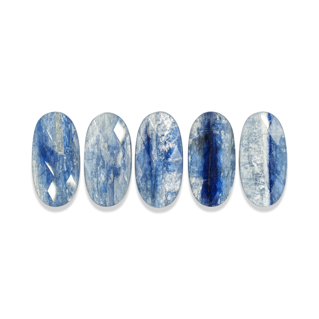 Starborn Faceted Kyanite Doublet Oval Cabochon - 1 Piece