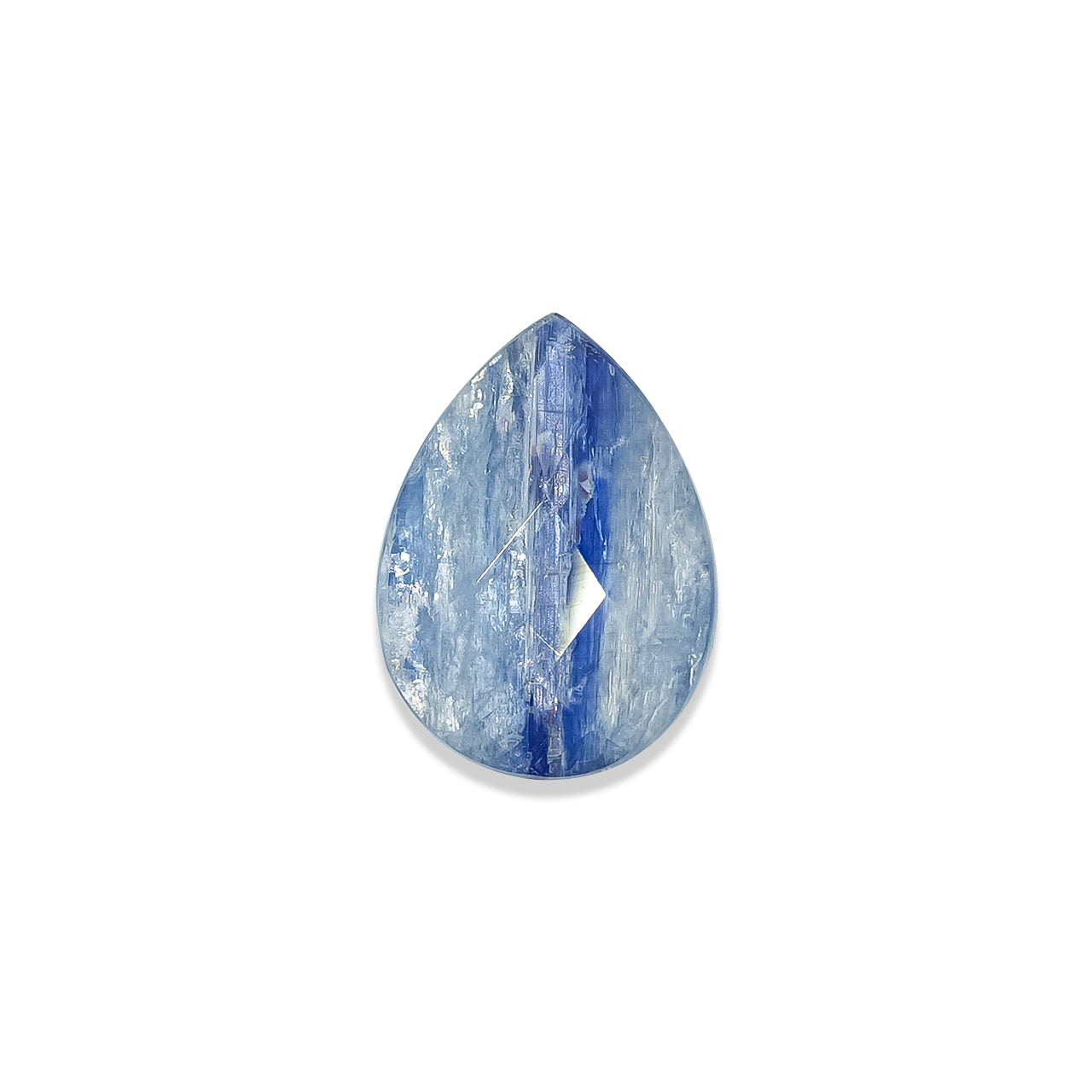 Starborn Faceted Kyanite Doublet Pear Cabochon- 1 Piece