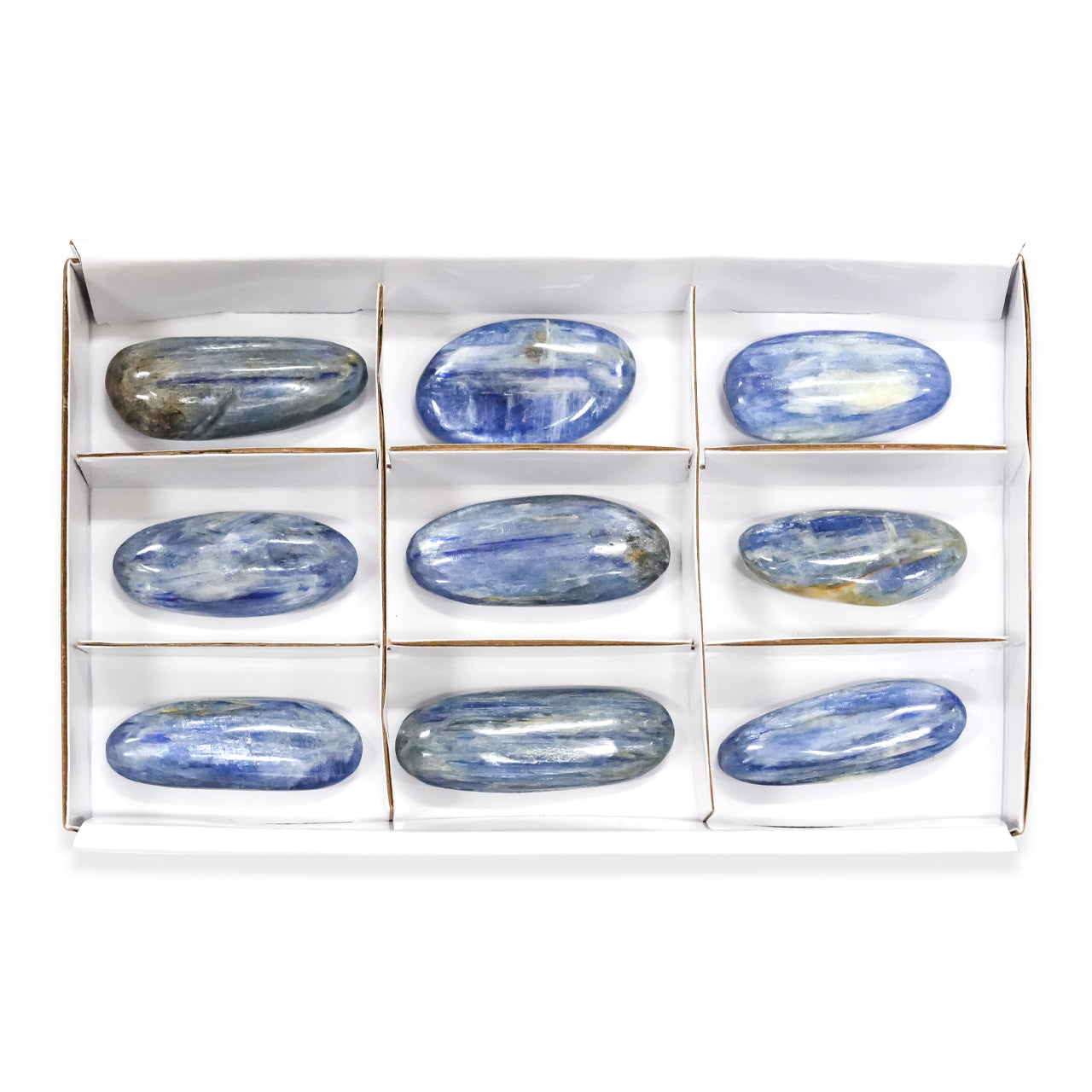 Kyanite Freeform Palm Stone 250 grams