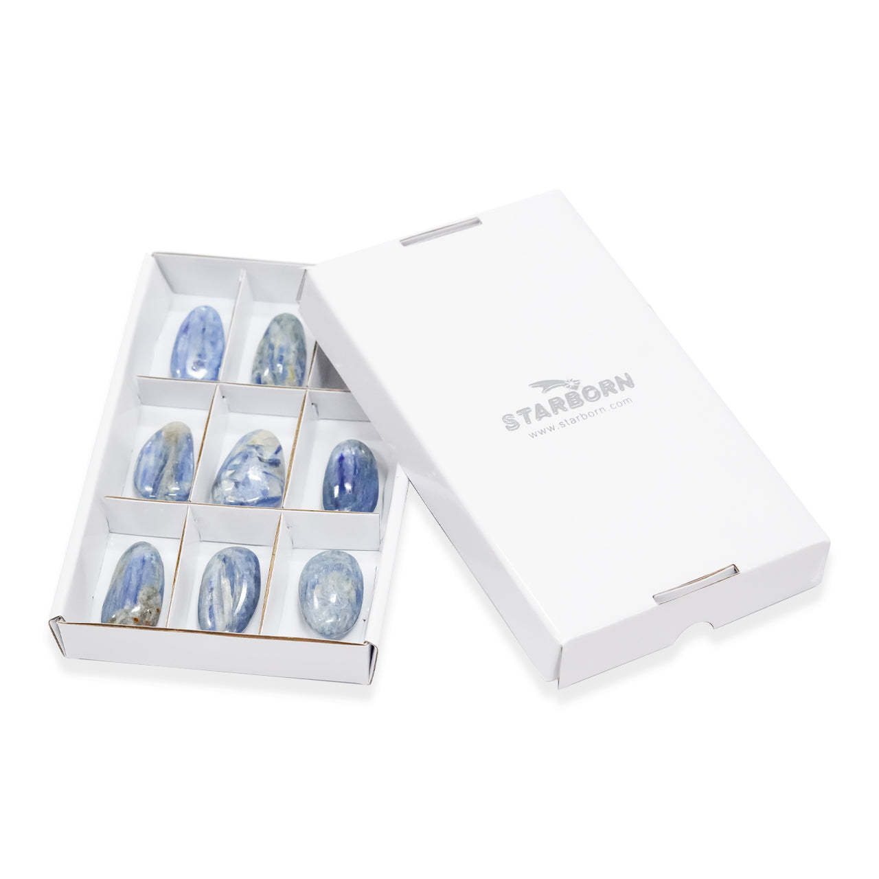 Kyanite Freeform Palm Stone 250 grams