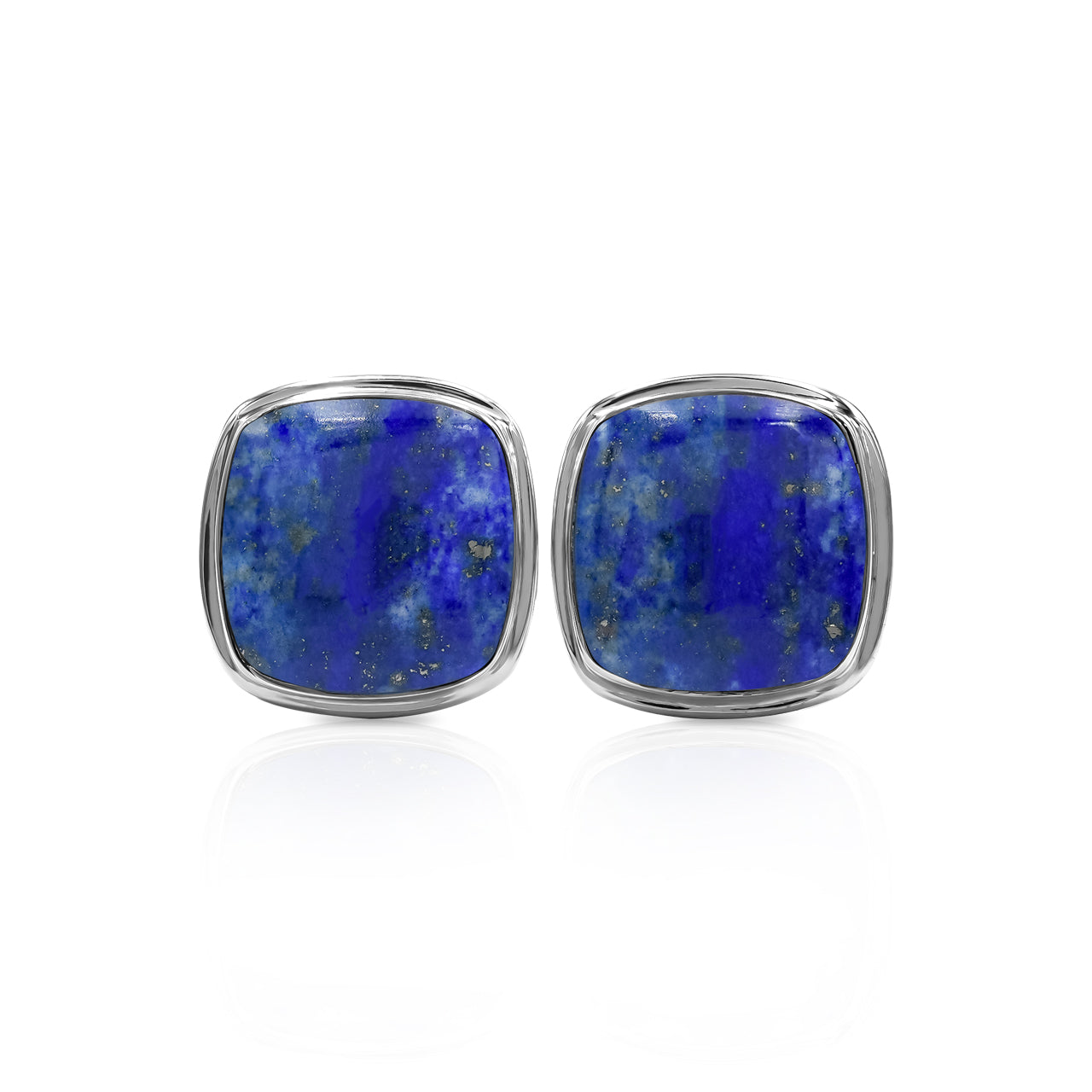 Gemelos de plata de ley con lapislázuli Starborn