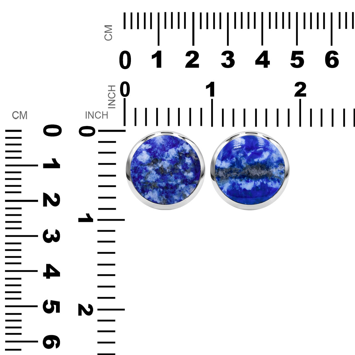 Starborn Lapis Lazuli Medallion Style Ring in Sterling Silver