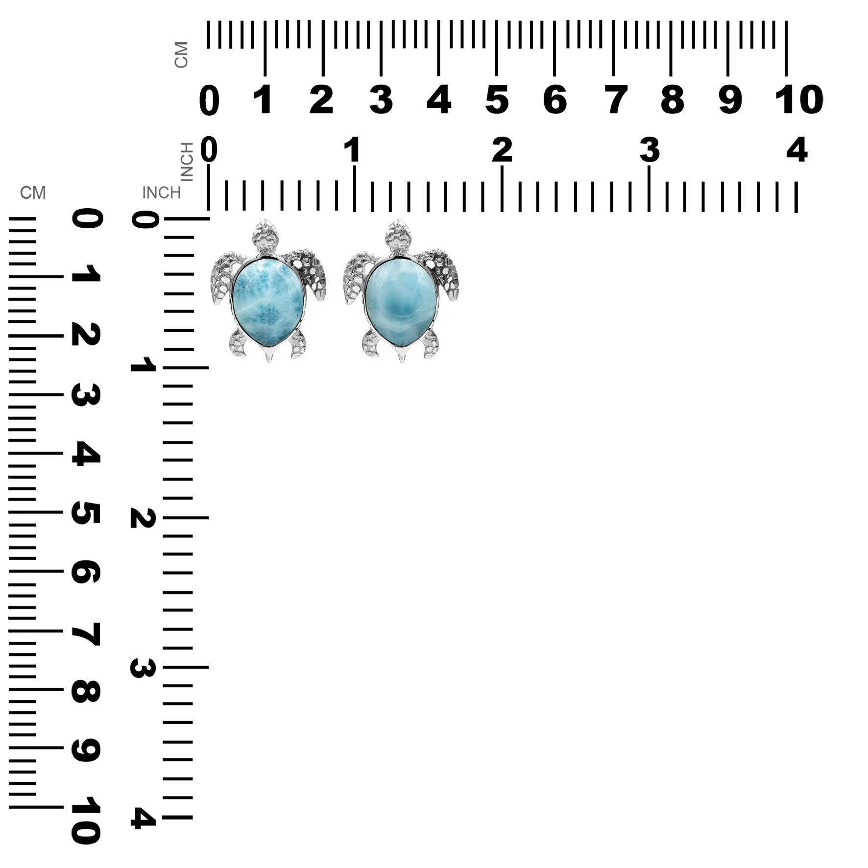 Starborn Sea Turtle Pendant in Fine Sterling Silver