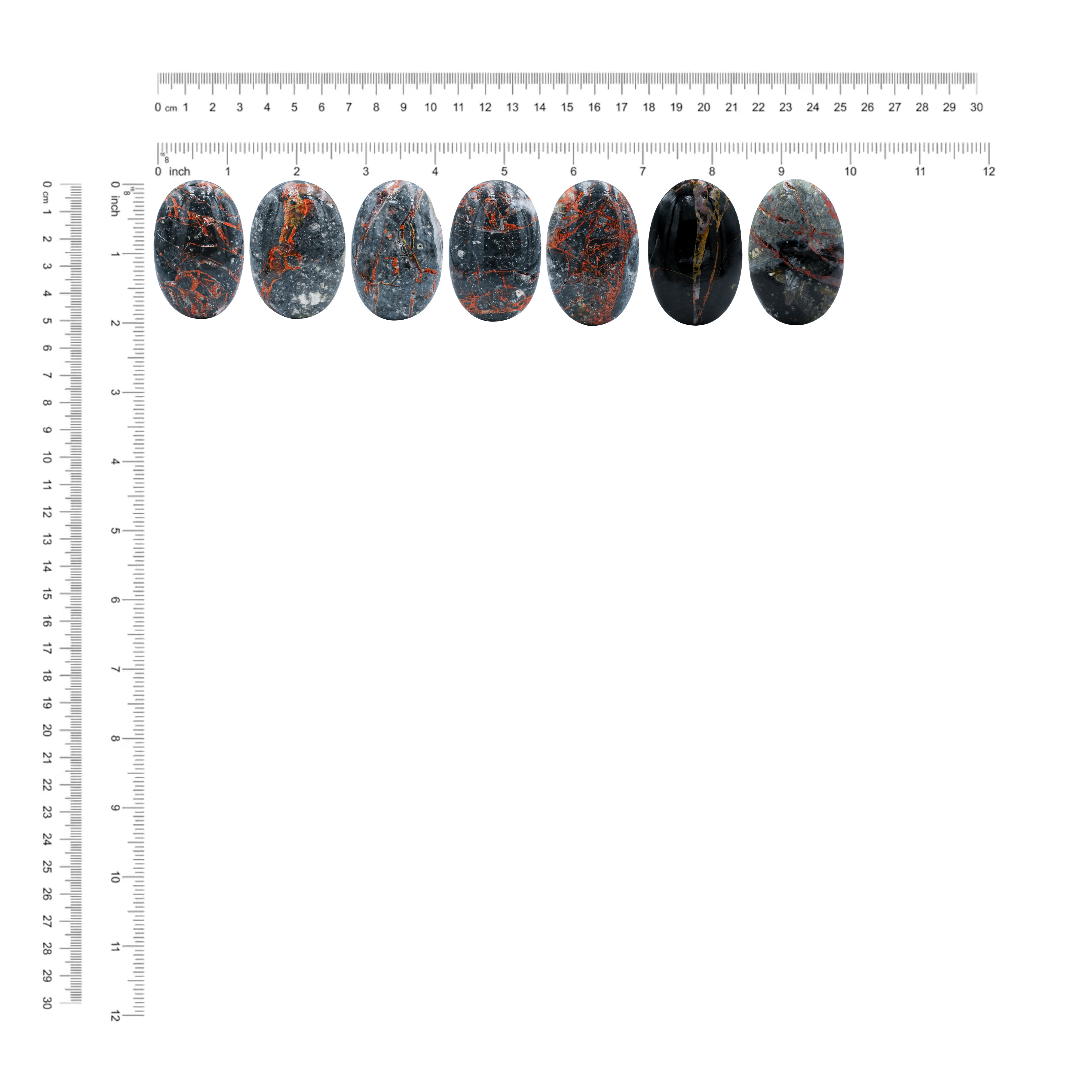 Starborn Polierter Magma-Chalcedon-Handschmeichler - 1 Stück