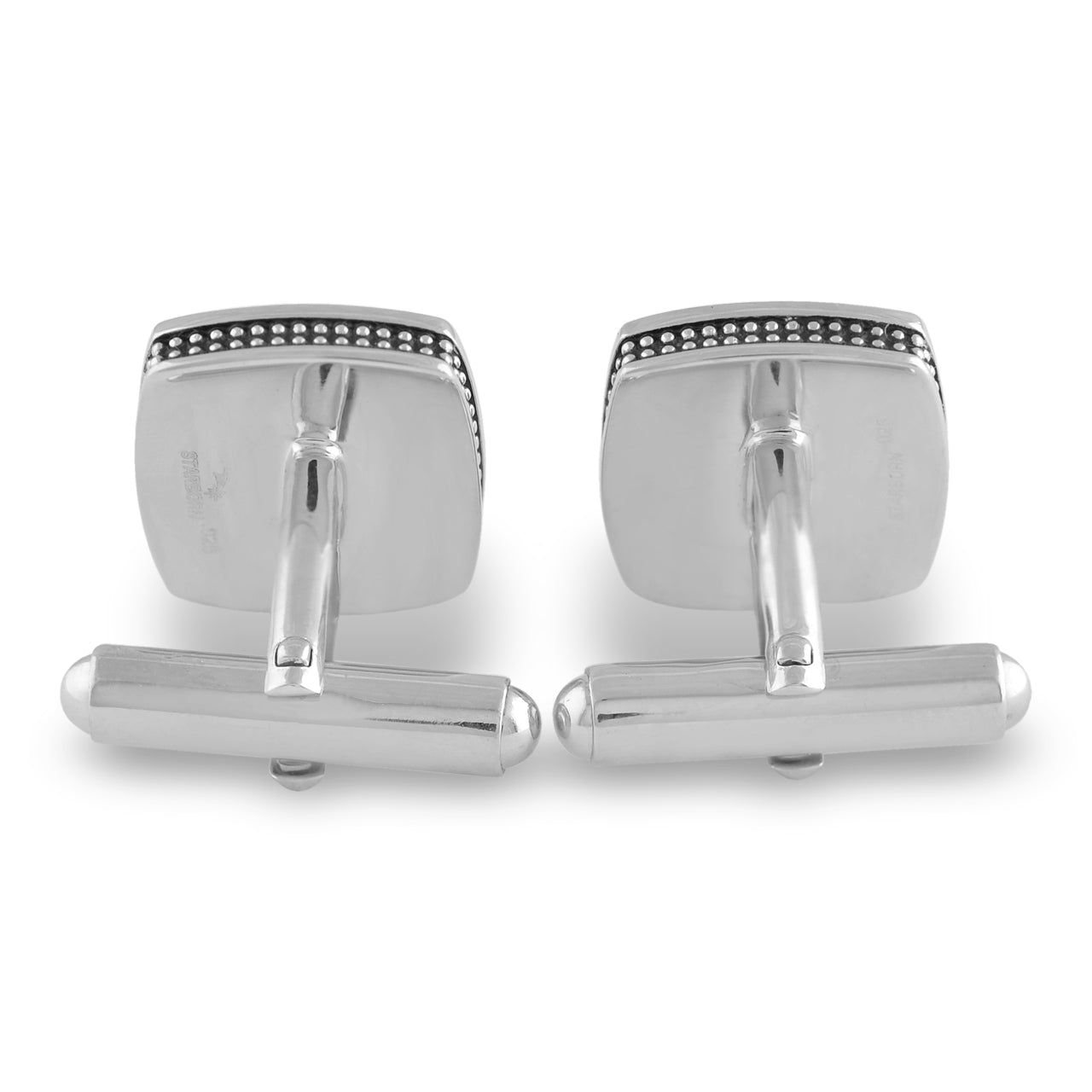 Starborn Muonionalusta Meteorite Sterling Silver Cuff Links (Multiple Styles)