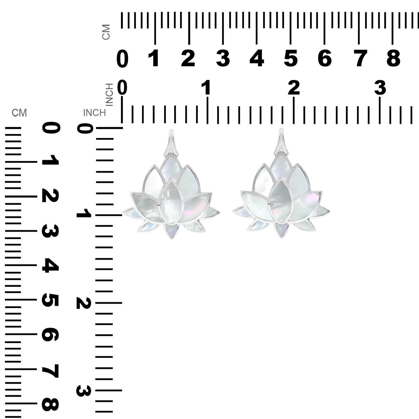 Starborn Bunter Ammolit-Lotus-Anhänger aus Sterlingsilber