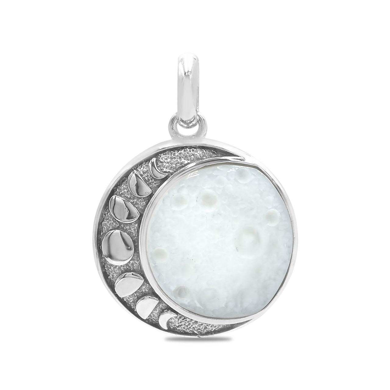 Starborn Moon Style Pendants in Sterling Silver