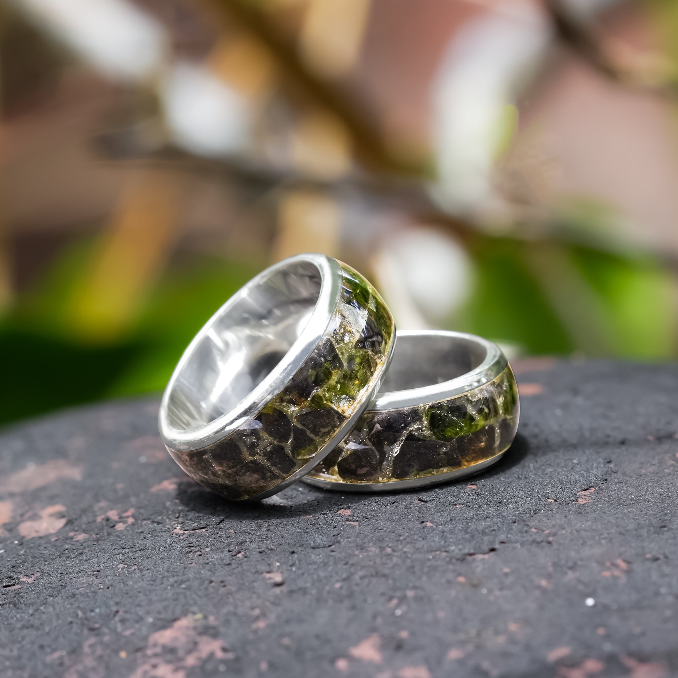 Golden Muscovite Ring