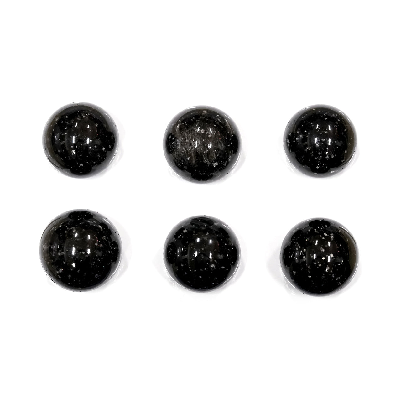 Galaxy Obsidian Sphere 700 Grams - 6 pcs
