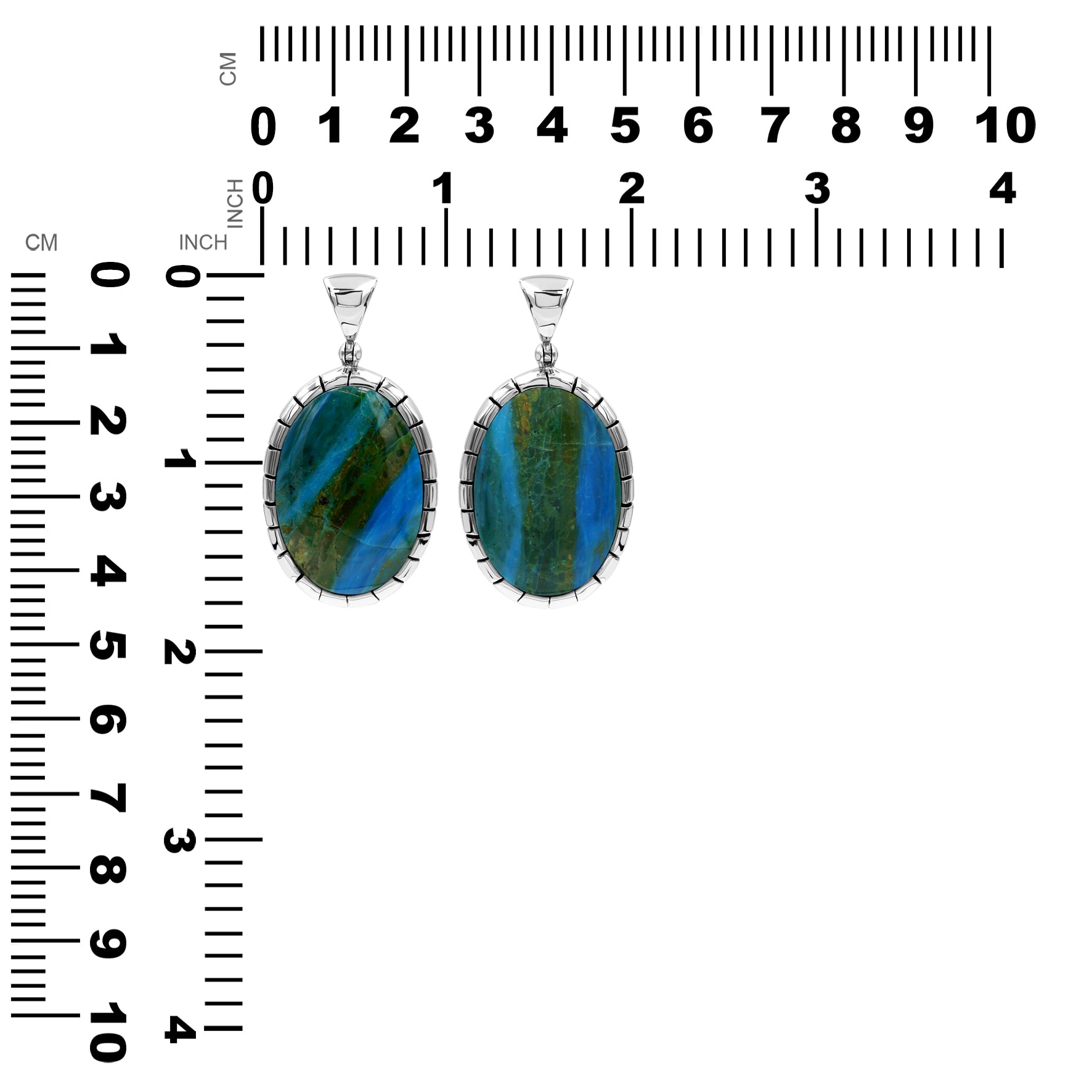 Starborn Gemstone New Style Pendant in Sterling Silver