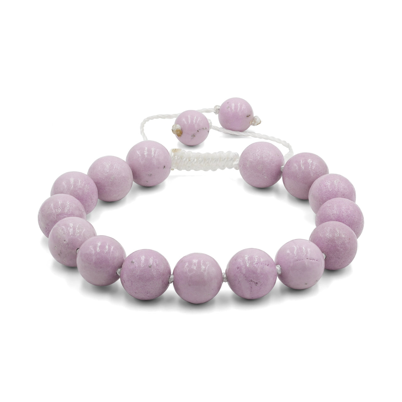 Starborn Phosphosiderite adjustable bead bracelet features 10mm, 15 pieces beads.