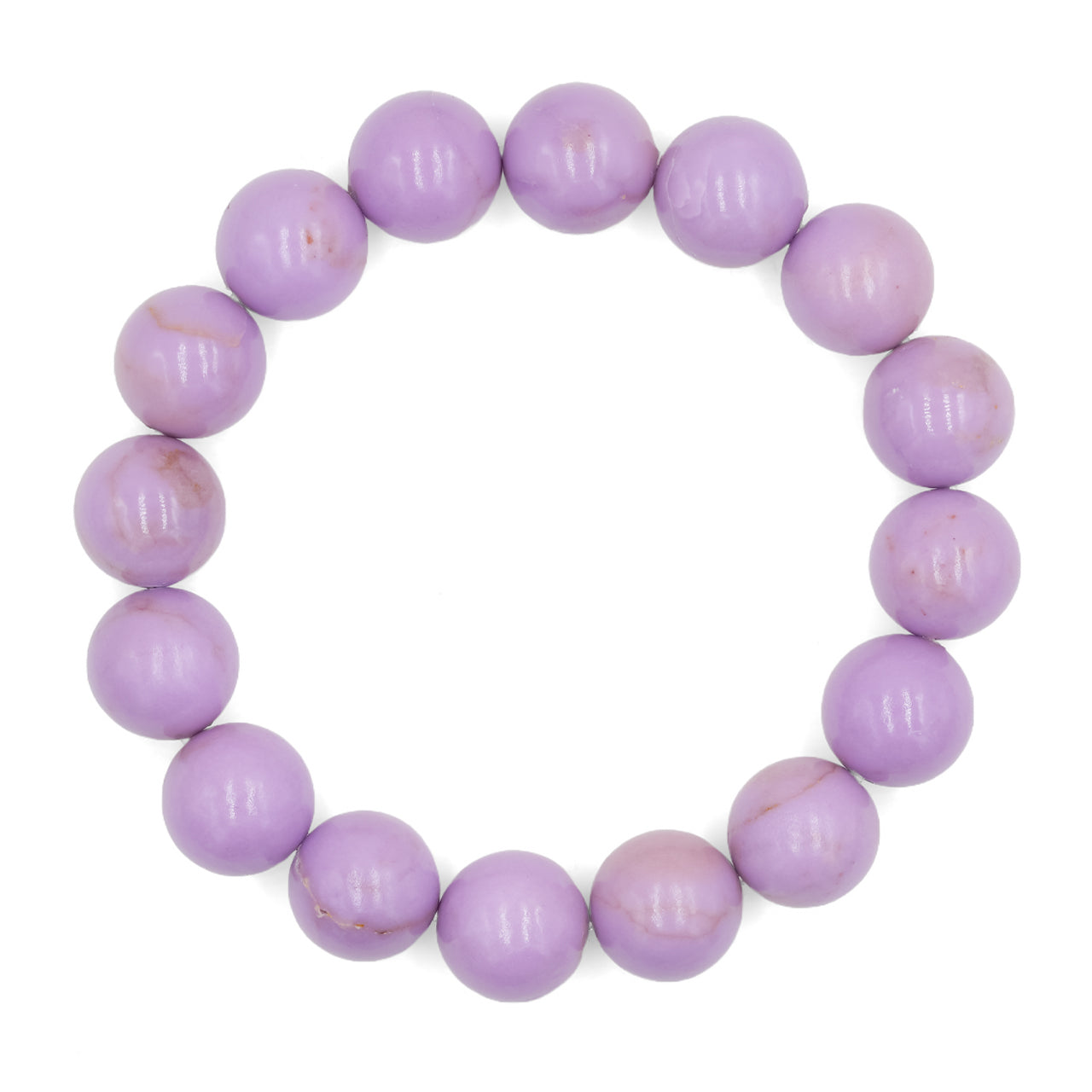 Starborn Phosphosiderite Elastic Beaded Bracelet