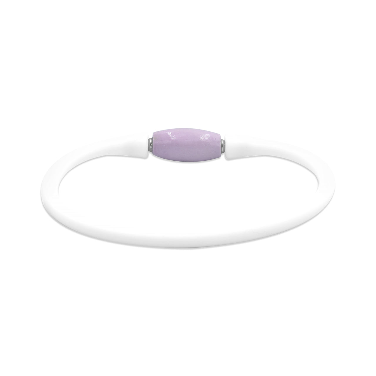 Pulsera de silicona con cuentas de tambor de fosfosiderita Starborn