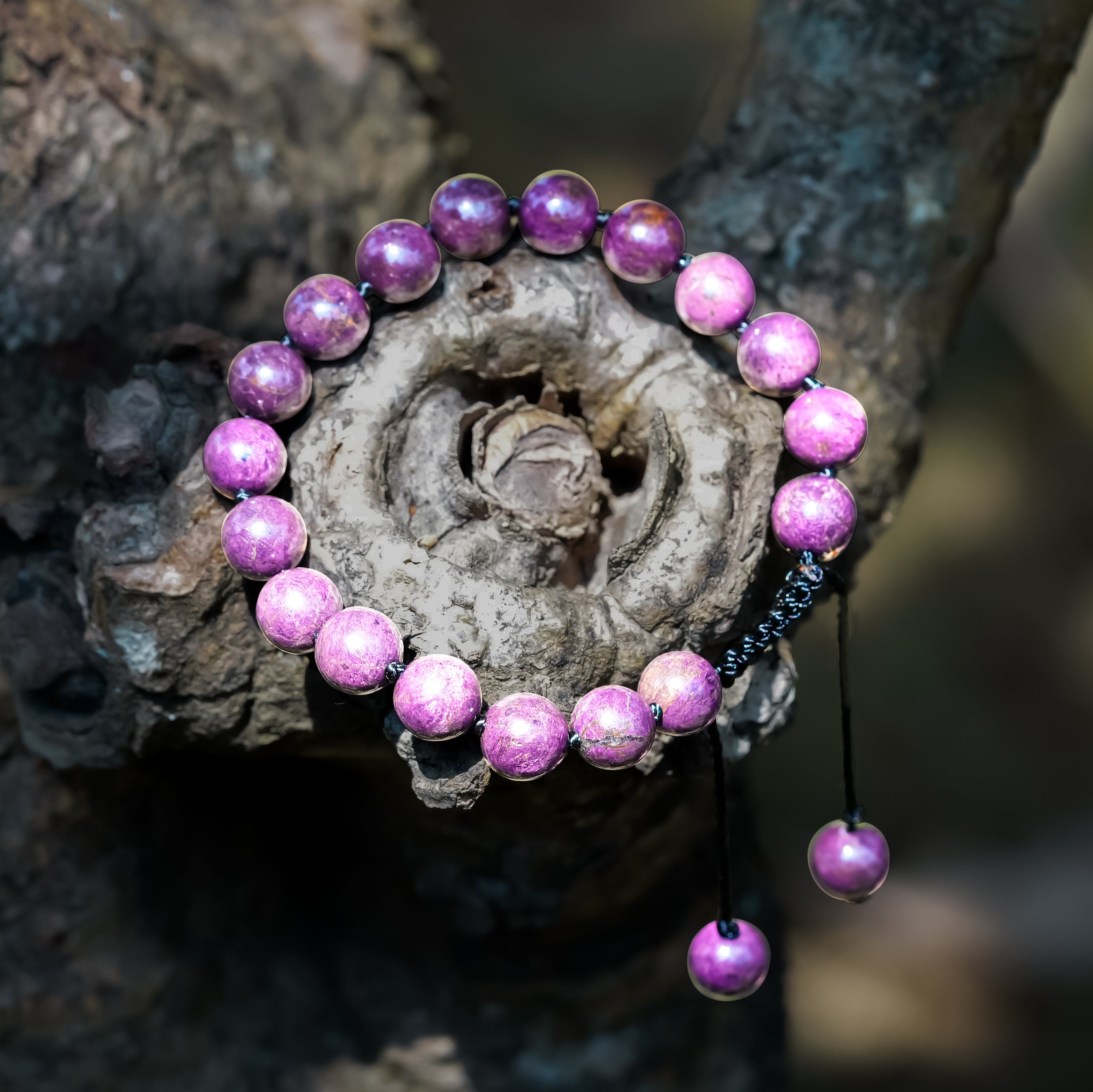 Starborn Purpurite Adjustable Bead Bracelet