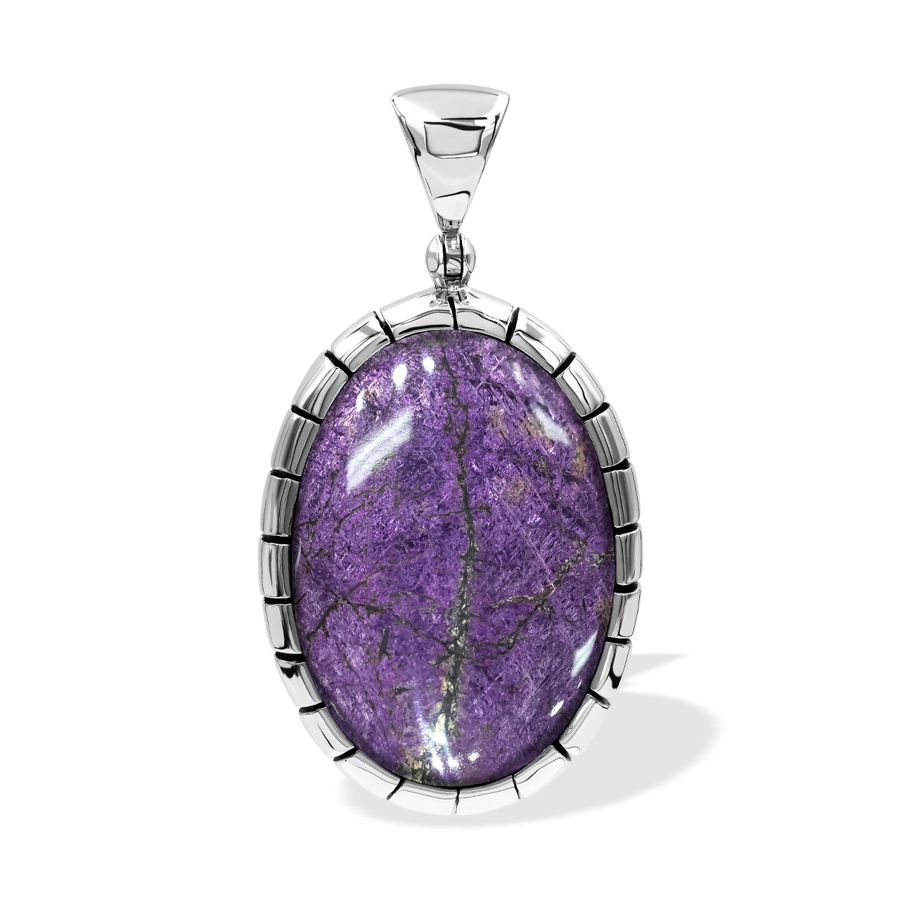 Colgante de nuevo estilo con piedras preciosas Starborn en plata de ley