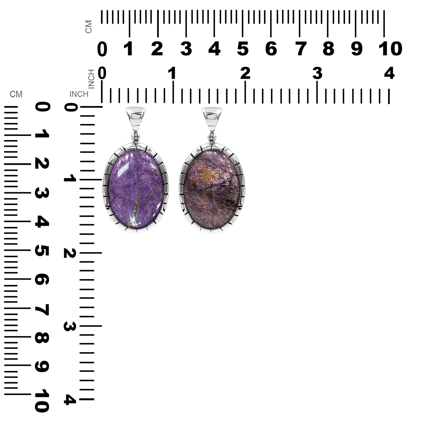 Starborn Gemstone New Style Pendant in Sterling Silver