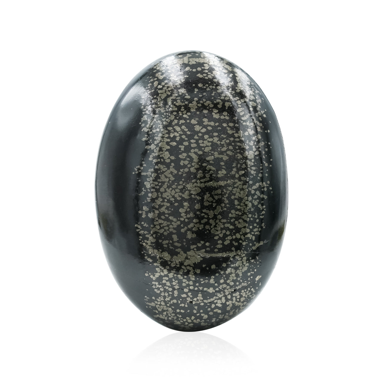 Schiefer Pyrite Polished Palm Stone - 1 Piece