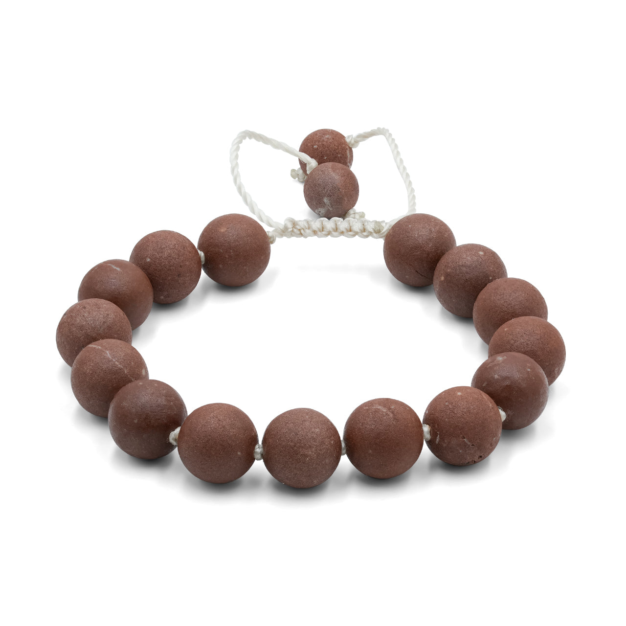 Sedona Vortex Red Rock 10mm Adjustable Bead Bracelet