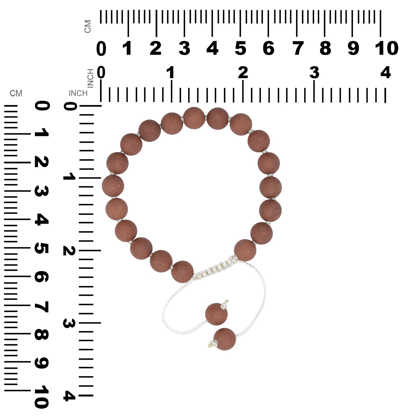 Sedona Vortex Red Rock Bead Bracelet