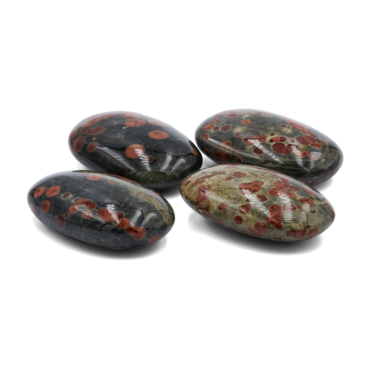 Red Planet Obsidian Palm Stones