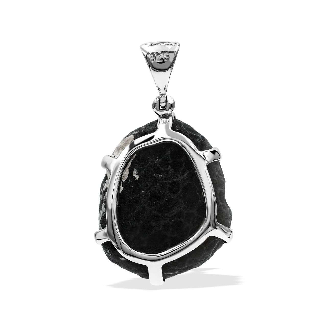 Colgante con puntas de saffordita Starborn en plata de ley