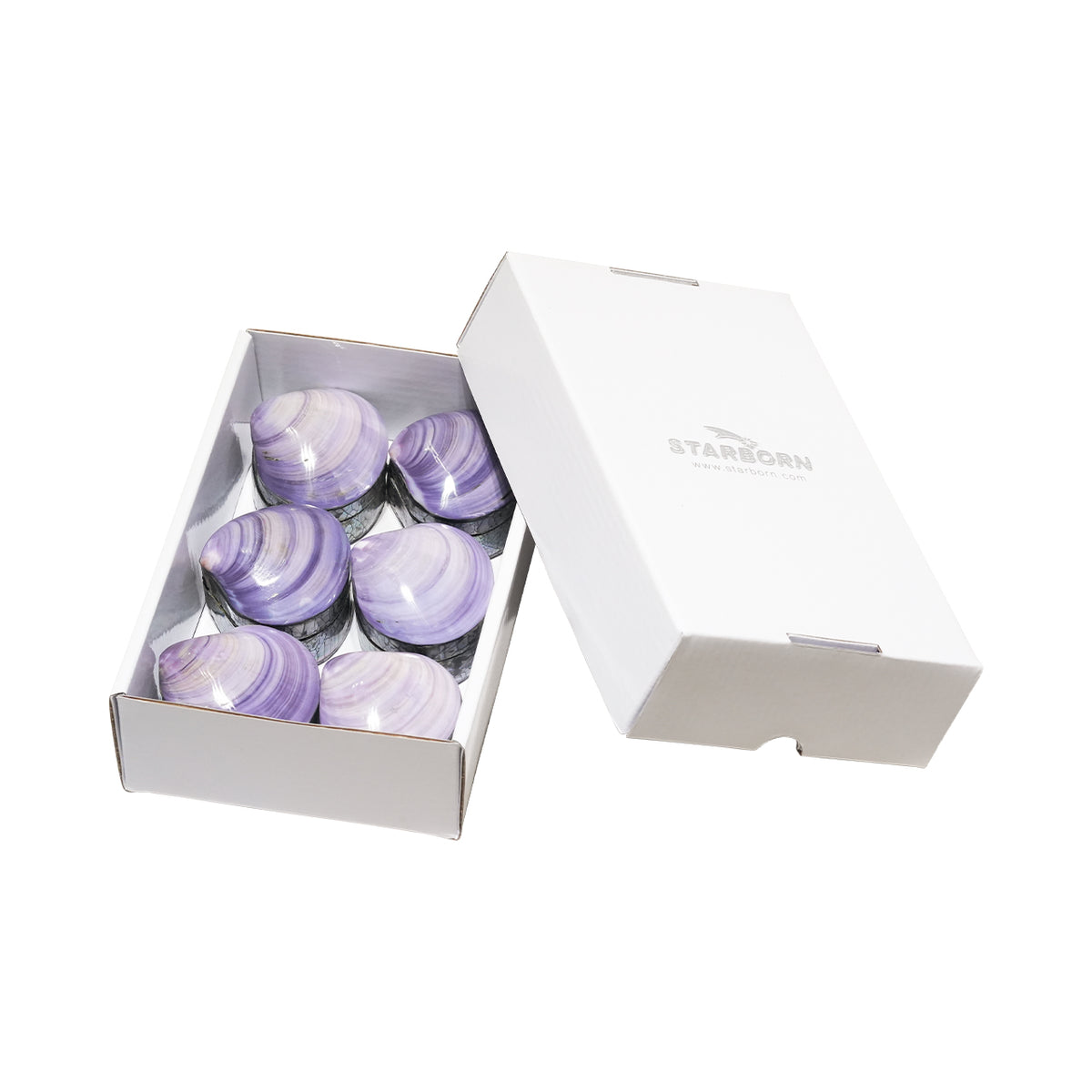 Prehnita Starborn Piedra de Palma Plana 350g - 6 pzas