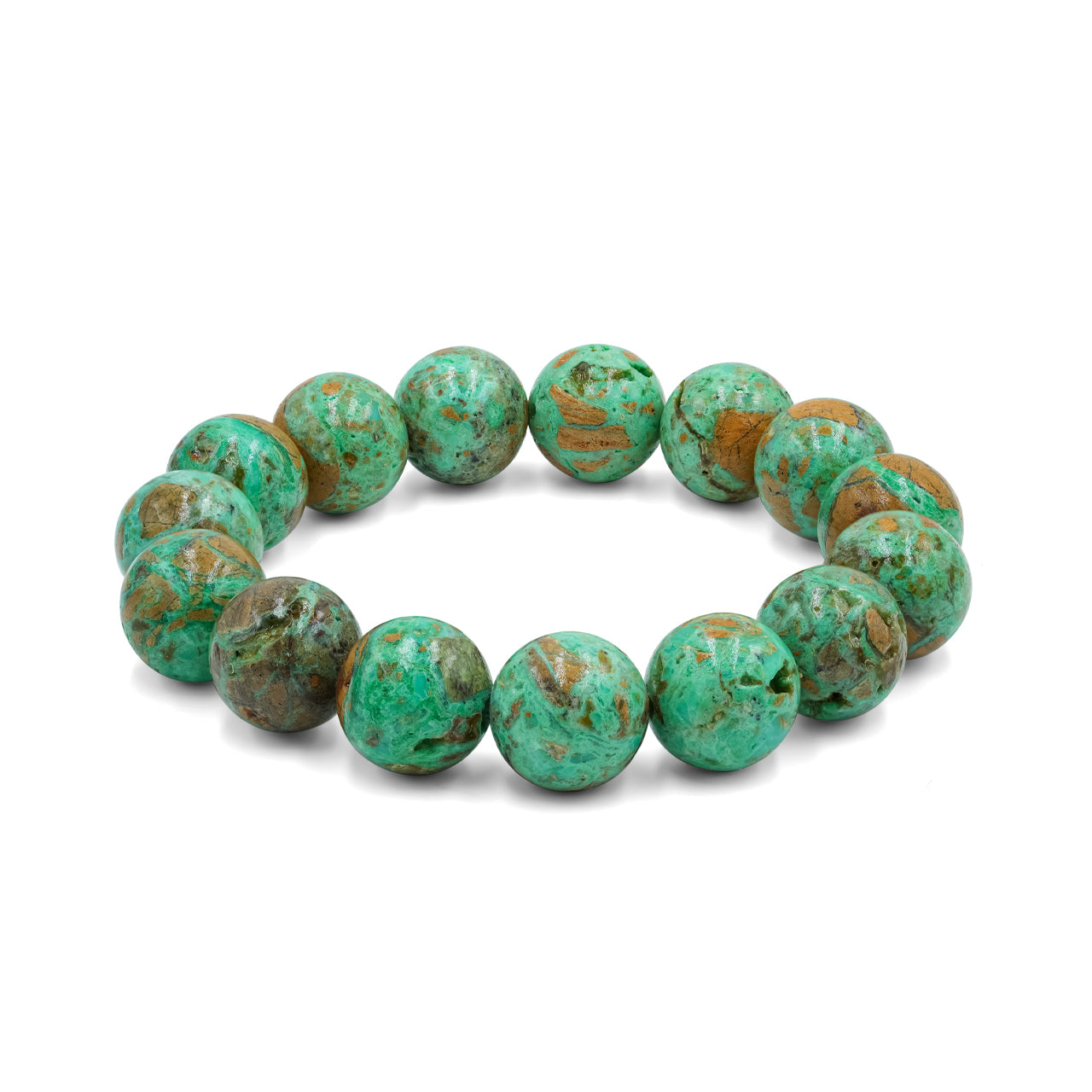 Starborn Smithsonite Beaded Elastic Bracelet