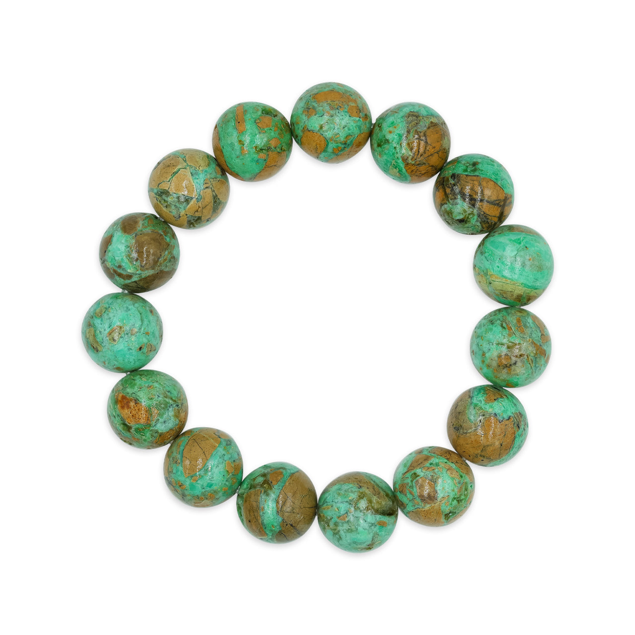 Starborn Smithsonite Beaded Elastic Bracelet