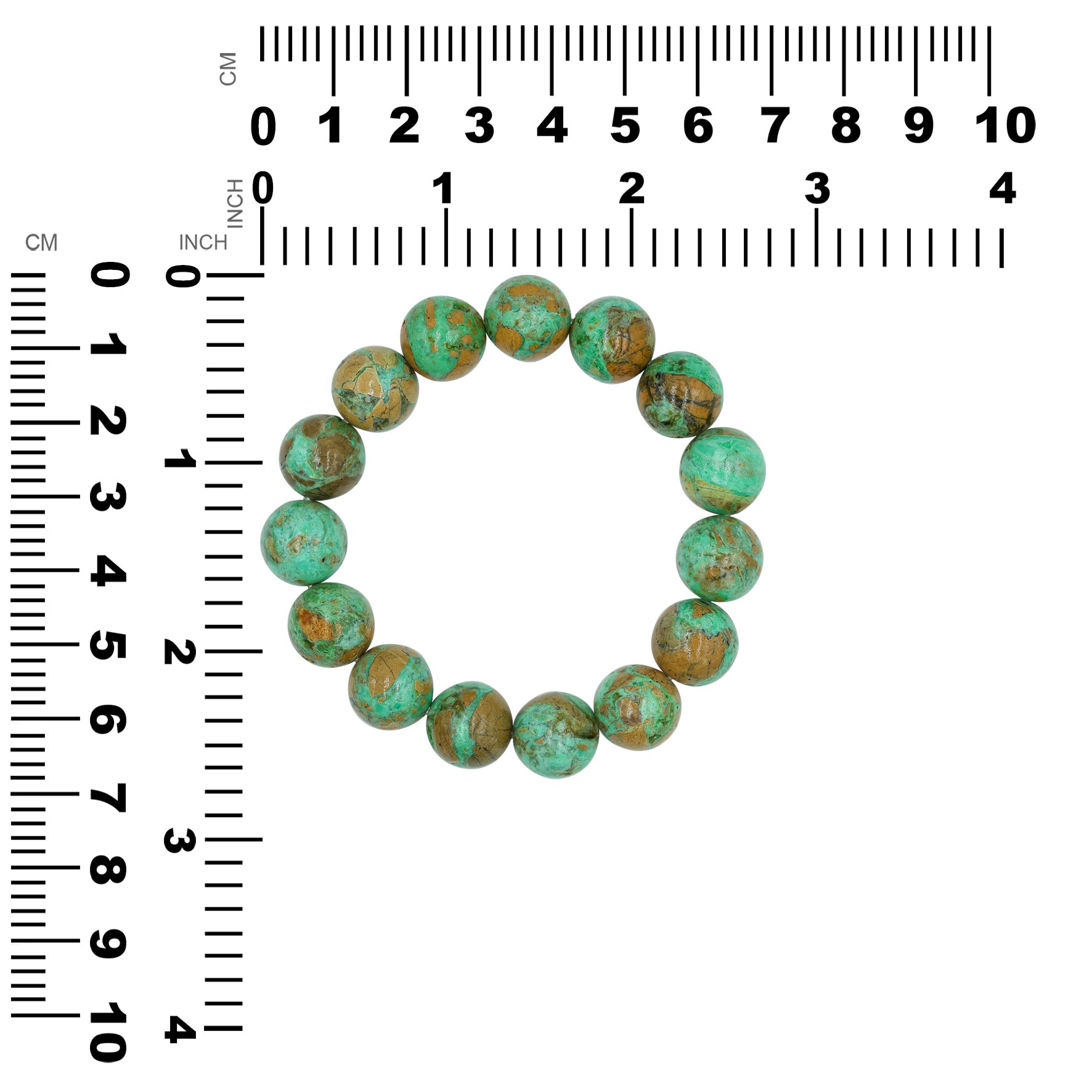 Starborn Smithsonite Beaded Elastic Bracelet