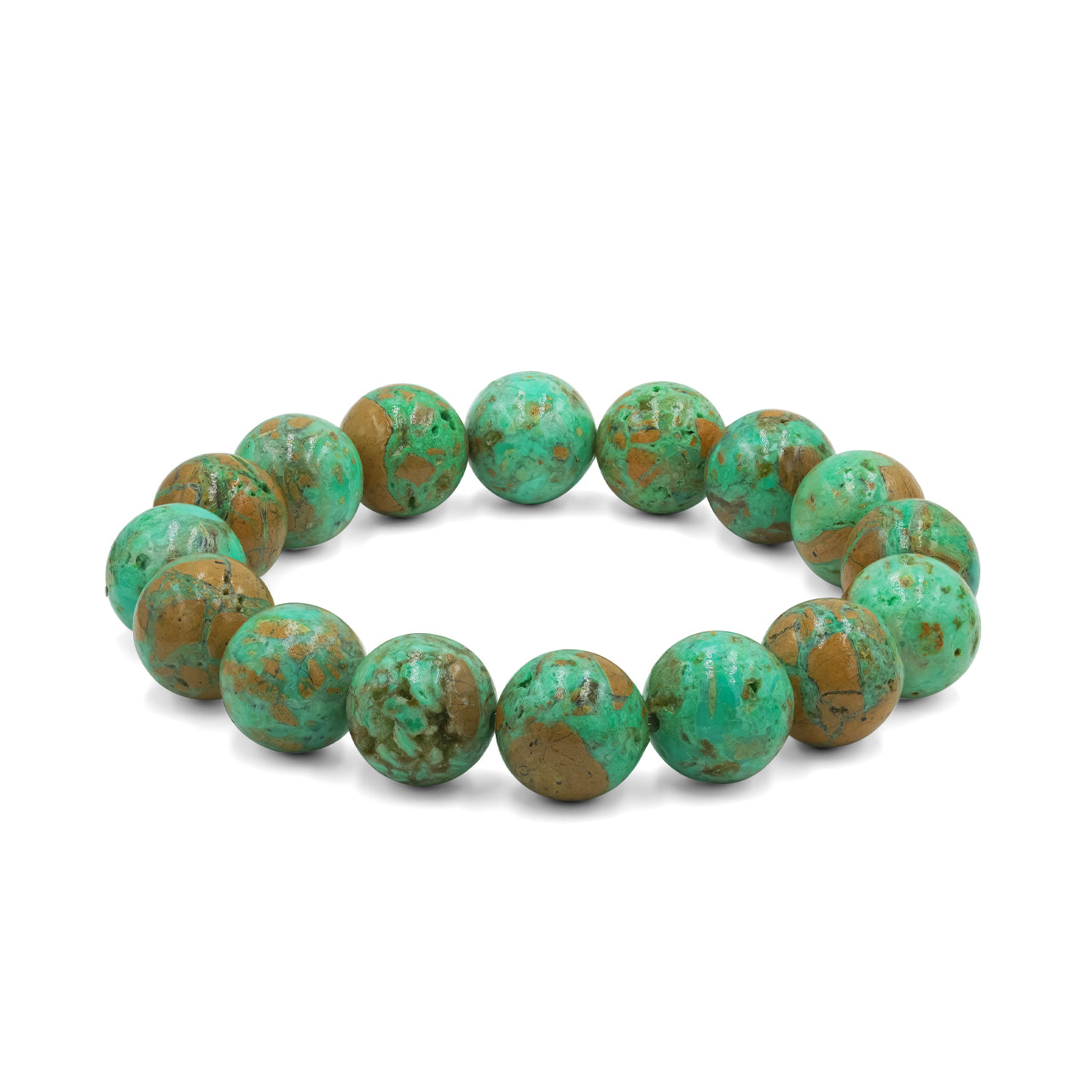 Starborn Smithsonite Beaded Elastic Bracelet