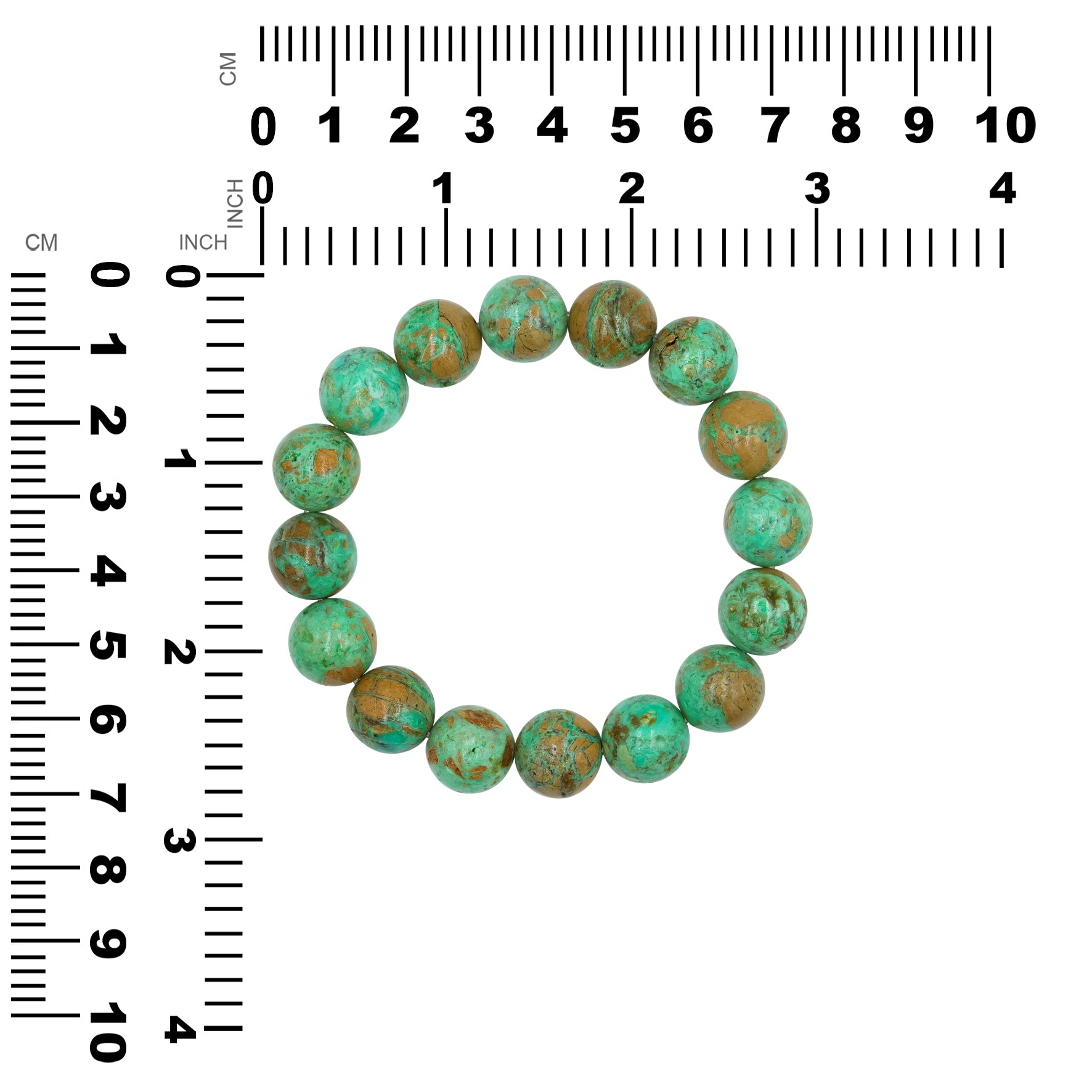 Starborn Smithsonite Beaded Elastic Bracelet