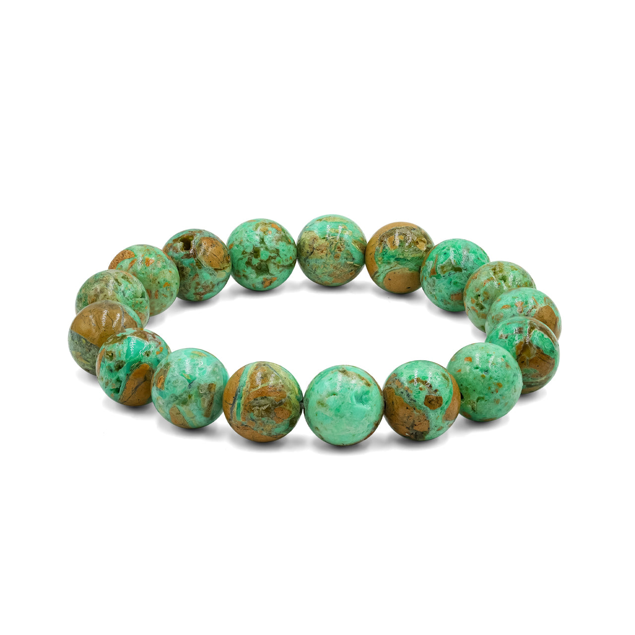 Starborn Smithsonite Beaded Elastic Bracelet