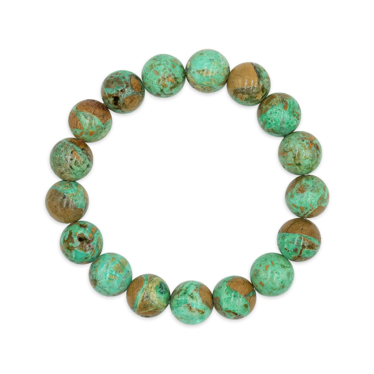 Starborn Smithsonite Beaded Elastic Bracelet