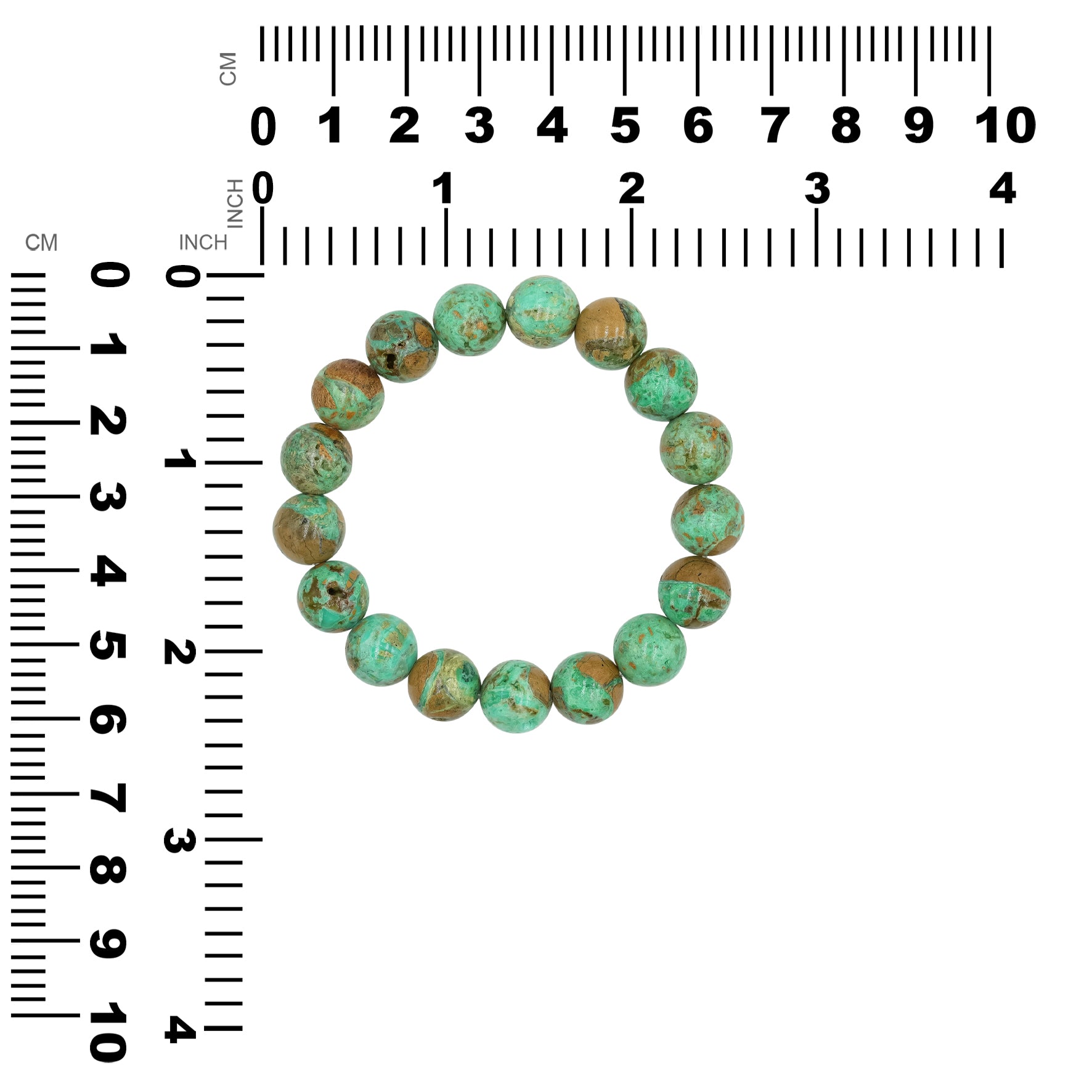 Starborn Smithsonite Beaded Elastic Bracelet