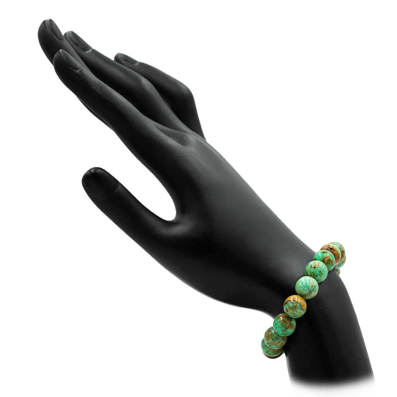 Starborn Smithsonite Beaded Elastic Bracelet