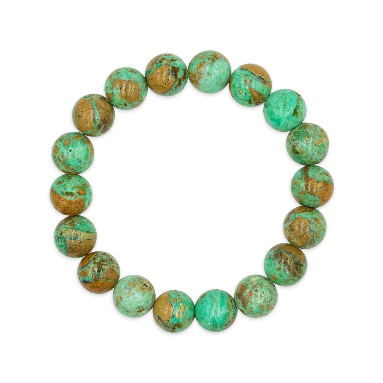 Starborn Smithsonite Beaded Elastic Bracelet