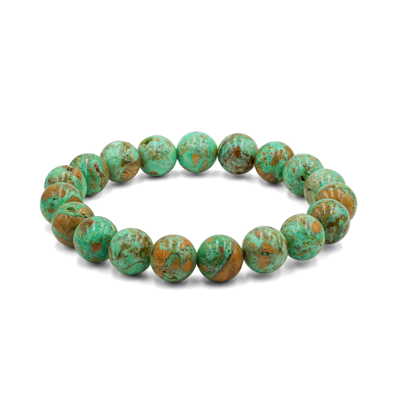 Starborn Smithsonite Beaded Elastic Bracelet