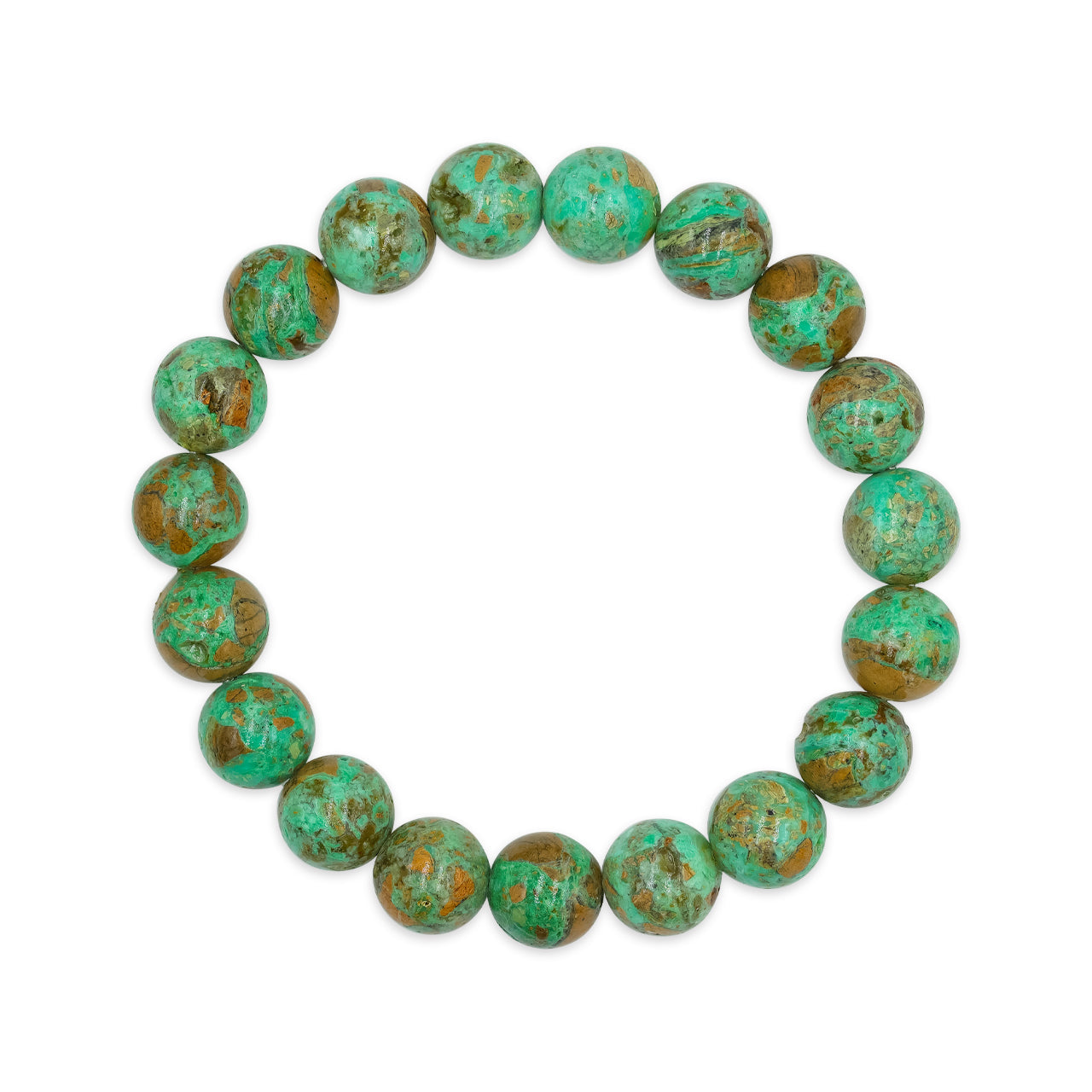 Starborn Smithsonite Beaded Elastic Bracelet