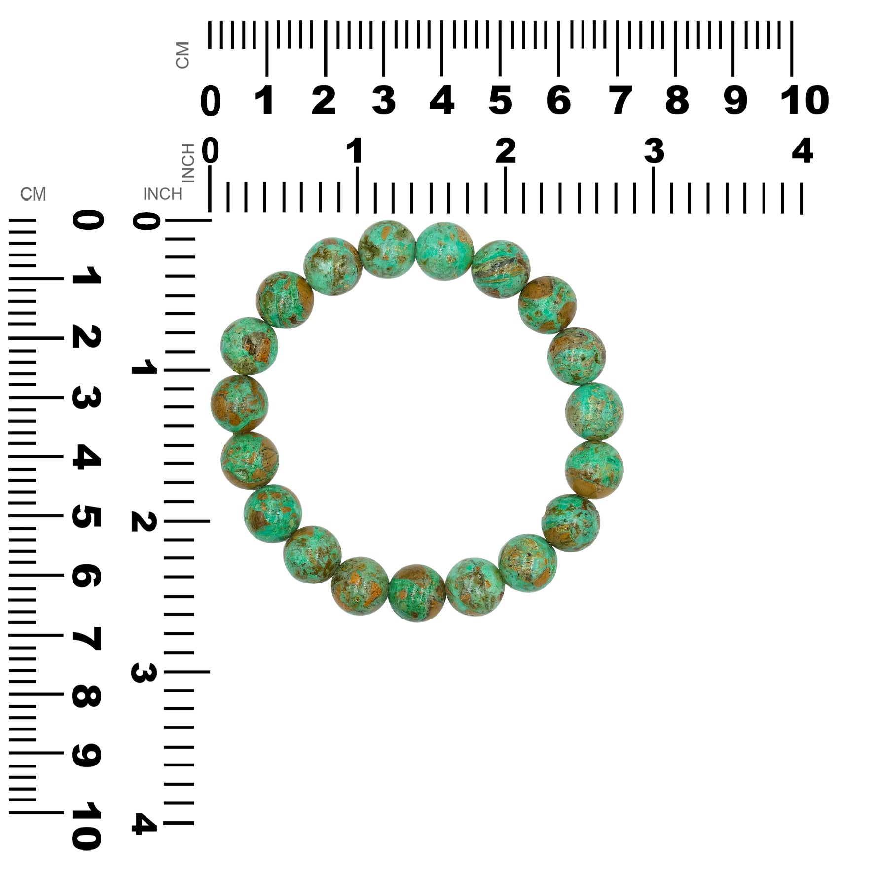 Starborn Smithsonite Beaded Elastic Bracelet