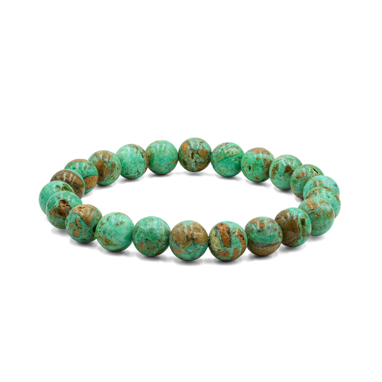 Starborn Smithsonite Beaded Elastic Bracelet
