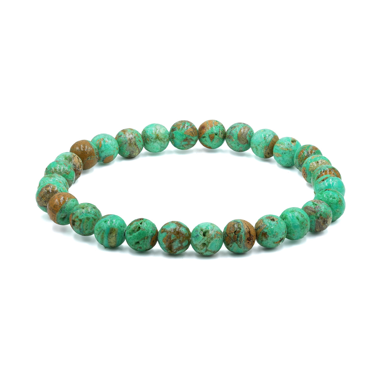 Starborn Smithsonite Beaded Elastic Bracelet