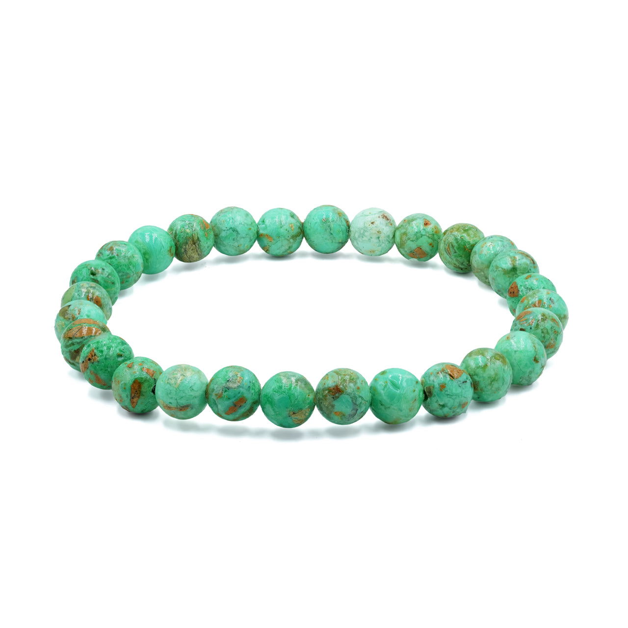 Starborn Smithsonite Beaded Elastic Bracelet